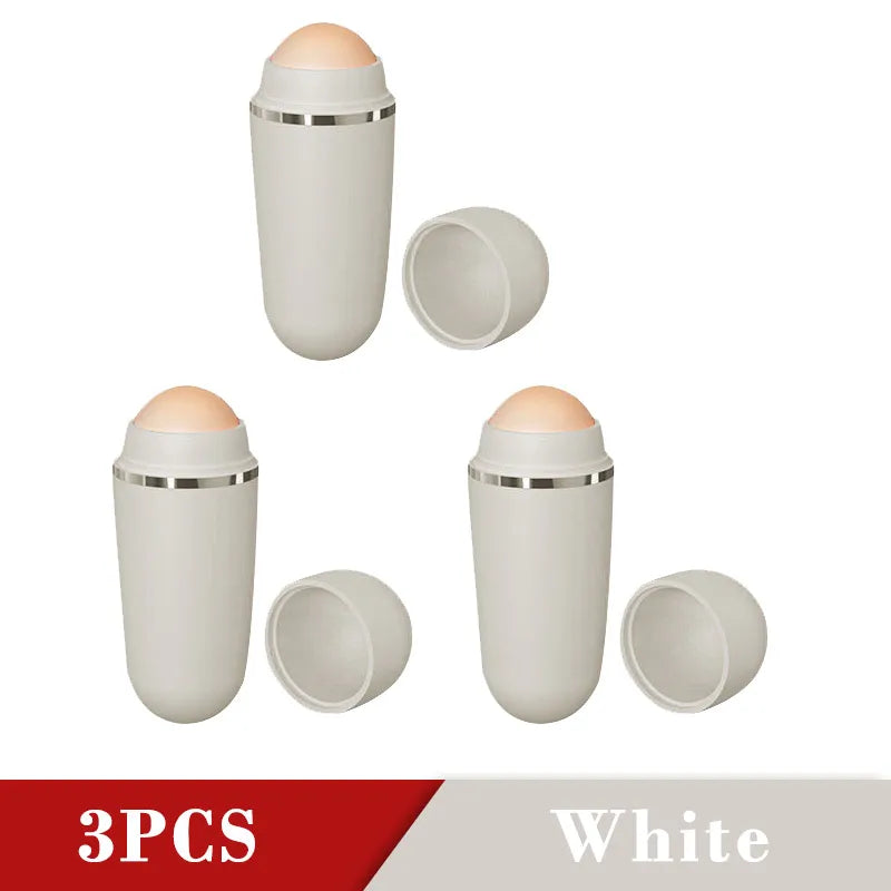 Face Oil Absorbing Roller Skin Care Tool Volcanic Stone Oil Absorber Washable Facial Oil Removing Care Skin Makeup Tools