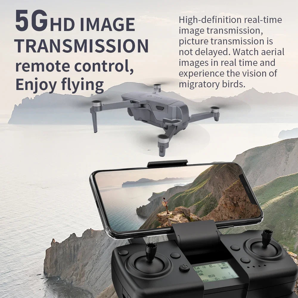 XIL RC Drone 016 RC Range 20 Minutes Gps Mini 4K Video Smart Follow ESC Optical Flow Drones with 4k Camera and GPS