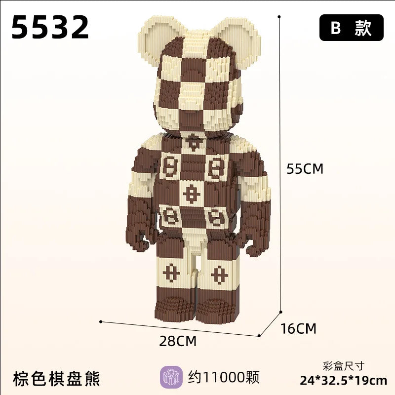 Splicing and connecting small particles of building blocks wholesale adult puzzle children's toys, street stalls, night markets