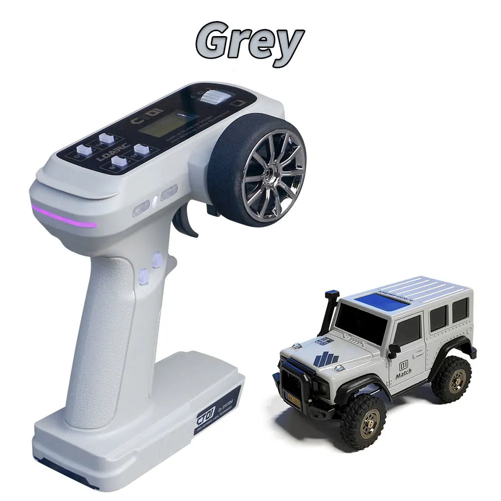 LDARC X43 1/43 MINI RC Electric Remote Control Model Car Desktop Crawler RTR 4WD Adult Children's Toys