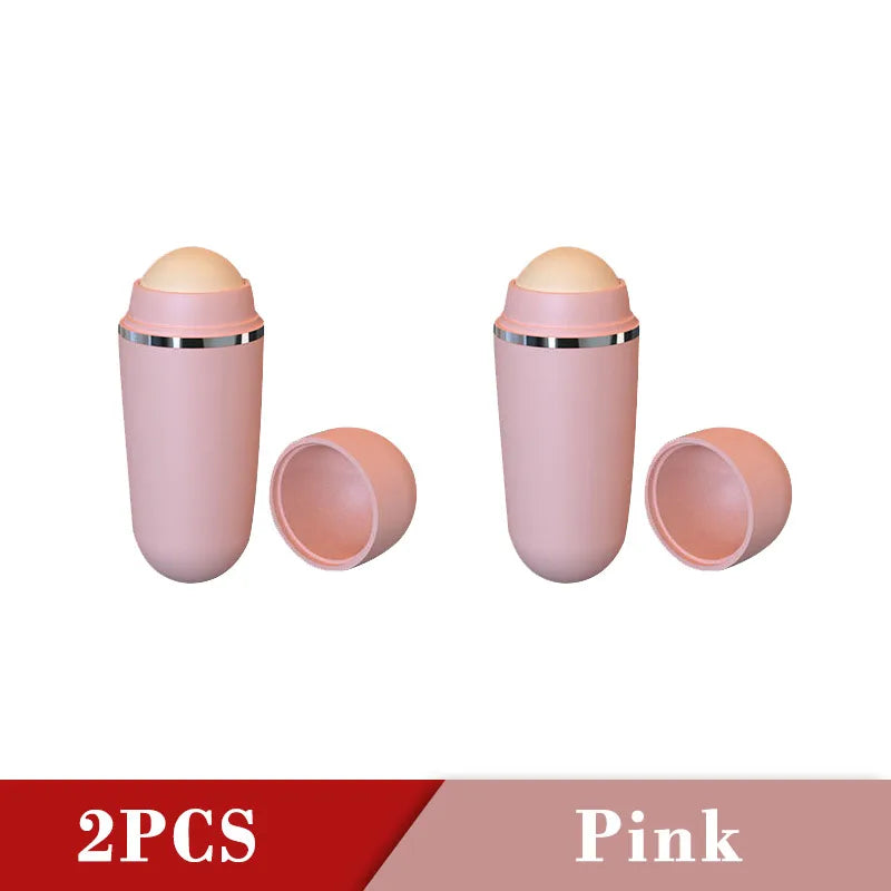 Face Oil Absorbing Roller Skin Care Tool Volcanic Stone Oil Absorber Washable Facial Oil Removing Care Skin Makeup Tools