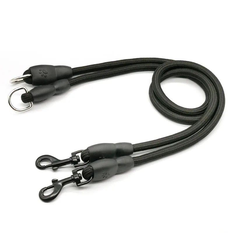 Dog Leash Double Leashes for Dogs Walking Detachable Dog Chains Two Dogs Double Leashes Walker Pet Supplies Accessories Pet Belt