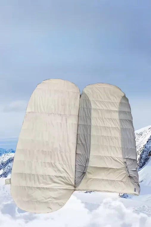2024 Winter Camping Sleeping Bag Adjustable Outdoor Trekking Duck Down Warm Sleeping Bag