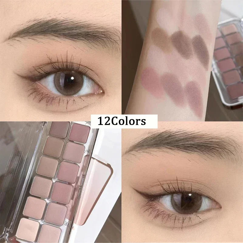 30 Colors Eye Shadow Plate Matte Pearl Eyeshadow Girl Beginner Professional Multicolor Eye Shadow Disc For Daily Makeup Tools