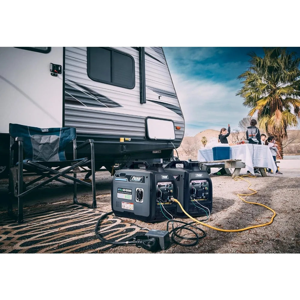 4000W Portable super-quiet Dual Fuel & Parallel Capability, RV-Ready, CARB Compliant