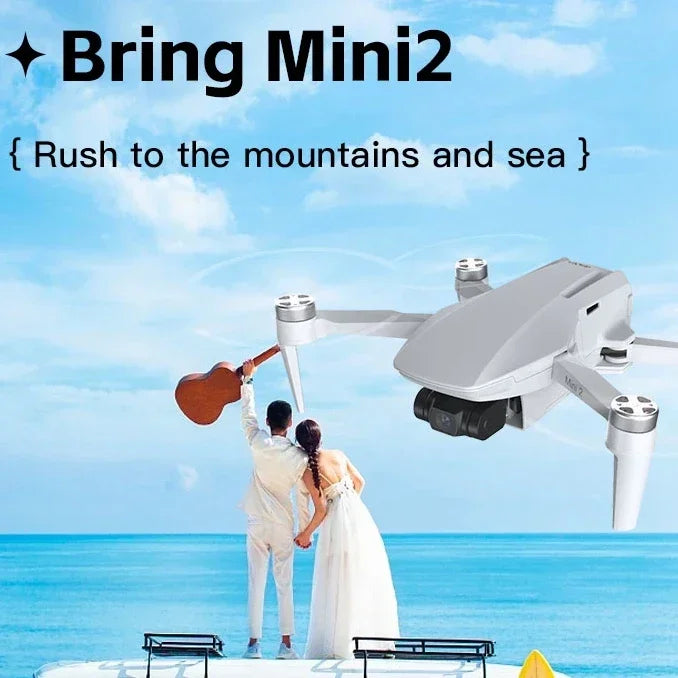 Faith Mini 2 Drone Combo with 4K HD Camera 2 batteries And Charging Hub 3-Axis Gimbal 5KM 28mins Quadcopter Professional Drone