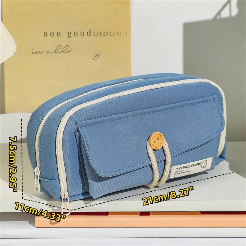 Girls Cosmetic Bag Makeup Tools Toiletries Storage Organizer Women Foundation Brush Eyebrow Pencil Lipstick Case Large Capacity