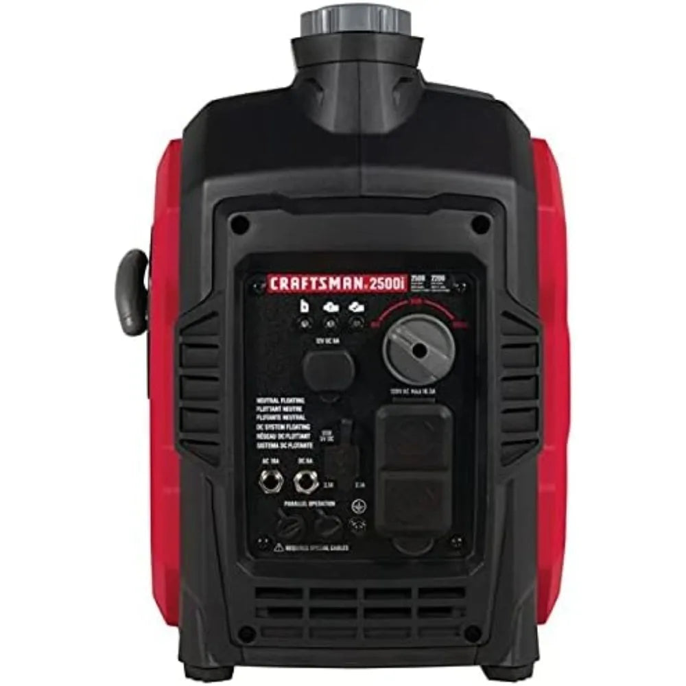 C0010250 2,500-Watt Gas Portable Generator - Reliable Power for Outdoor Activities - Quiet Operation - Lightweight