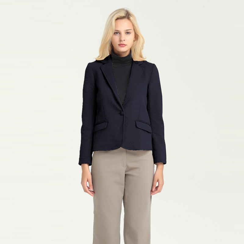 Hot Slim Fit Business Spring New Exported to Japan Big Brand Foreign Trade Original Order Cut Label Women's Small Suit
