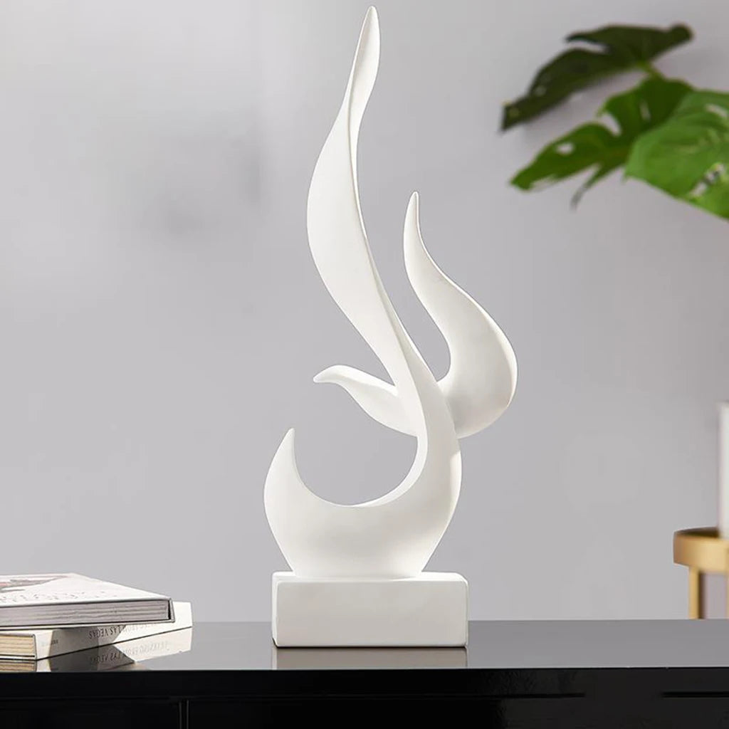 Abstract Sculpture Creative Figurine Living Room TV Shelf Modern Statues Abstract Figurine Statue for Home Decor Office Ornament