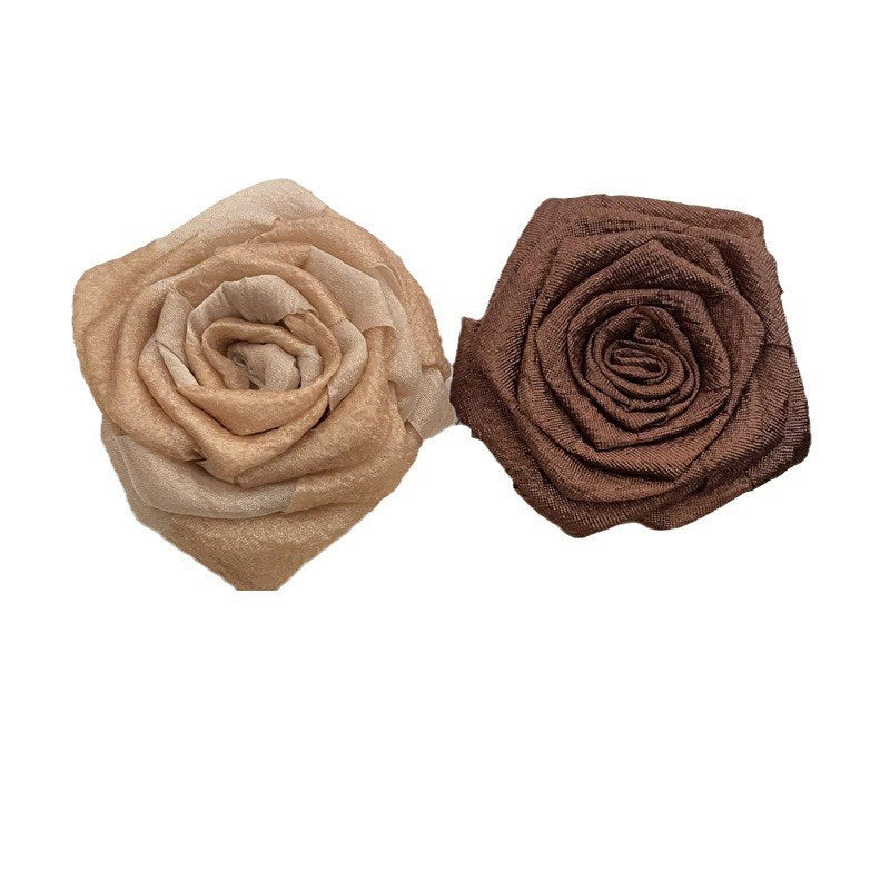 New Arrival Handmade Fabric Flower Brooch Corsage All-Matching Graceful Elegant Retro Fancy Shirt Cheongsam Accessories Women