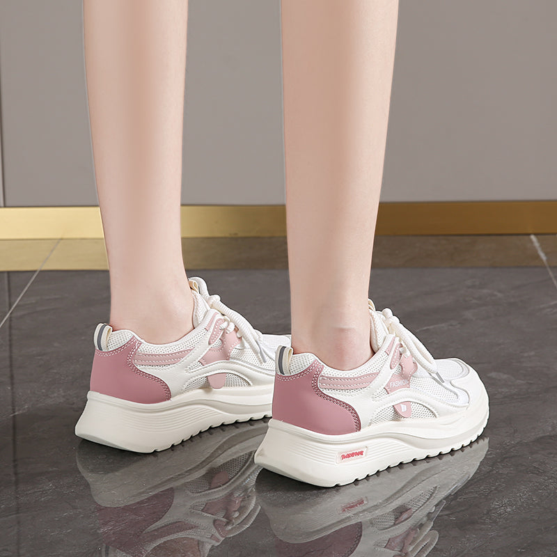 Women's Shoes High School Entrance Examination Physical Examination Sneaker 2025 Best Selling Skipping Rope Long Jump Shock Absorption Soft Bottom Fitness Running Shoes Spring