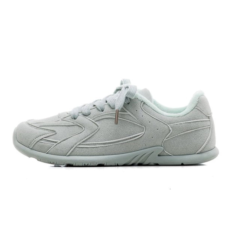 Tian Jiujiu Good Goods and Moral Training Shoes Women's 2025 Spring New Arrival Soft Bottom Athleisure Cortez Retro Lightweight Board Shoes