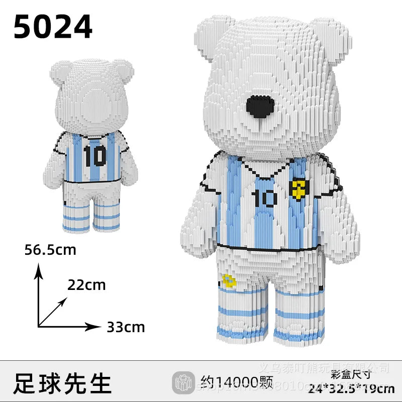 Splicing and connecting small particles of building blocks wholesale adult puzzle children's toys, street stalls, night markets