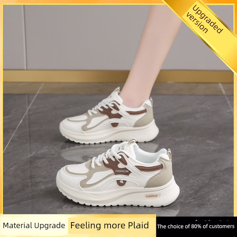 Women's Shoes High School Entrance Examination Physical Examination Sneaker 2025 Best Selling Skipping Rope Long Jump Shock Absorption Soft Bottom Fitness Running Shoes Spring