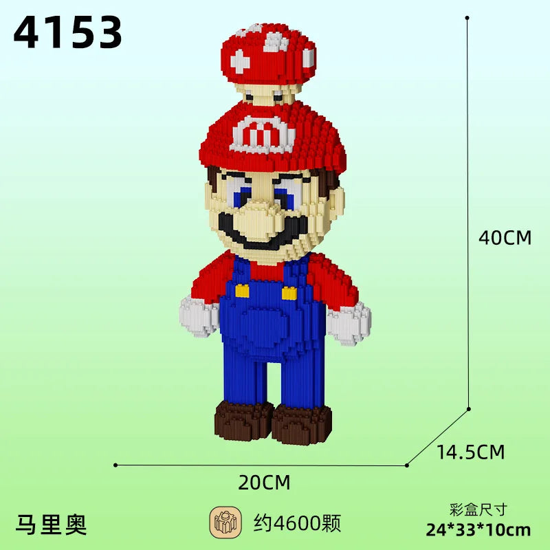 Splicing and connecting small particles of building blocks wholesale adult puzzle children's toys, street stalls, night markets