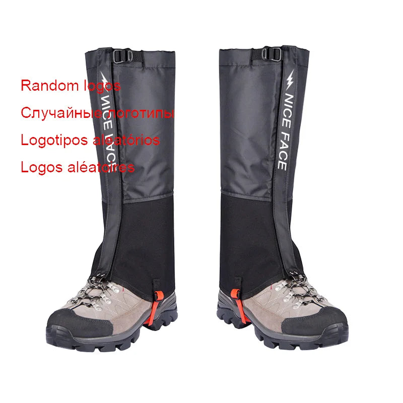 Snow Leg Gaiters Warmer Waterproof Hiking Shoes Tourist Legging Outdoor Camping Trekking Skiing Hunting Kids Child Shoe Cover