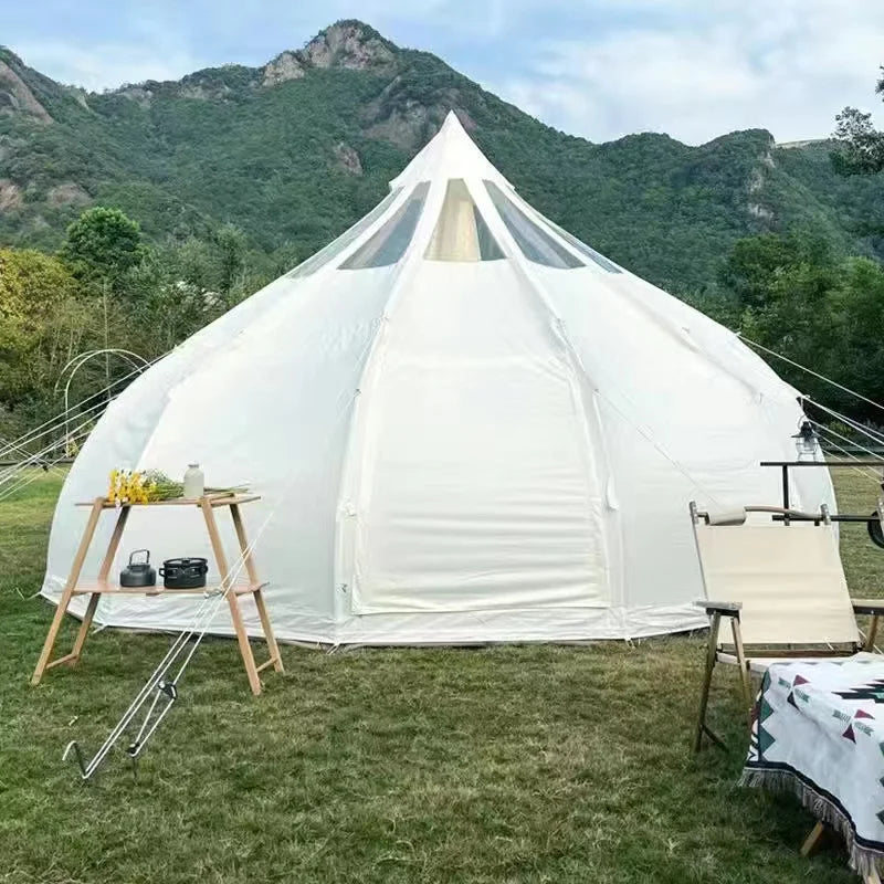 【JINLI TOYS】China Tent Factory Outdoor 900D Oxford Cloth Waterproof Lotus Tent 2 Years Free Warranty Free Shipping