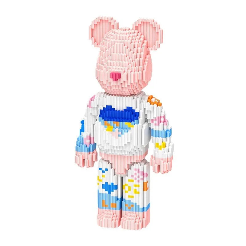 Splicing and connecting small particles of building blocks wholesale adult puzzle children's toys, street stalls, night markets