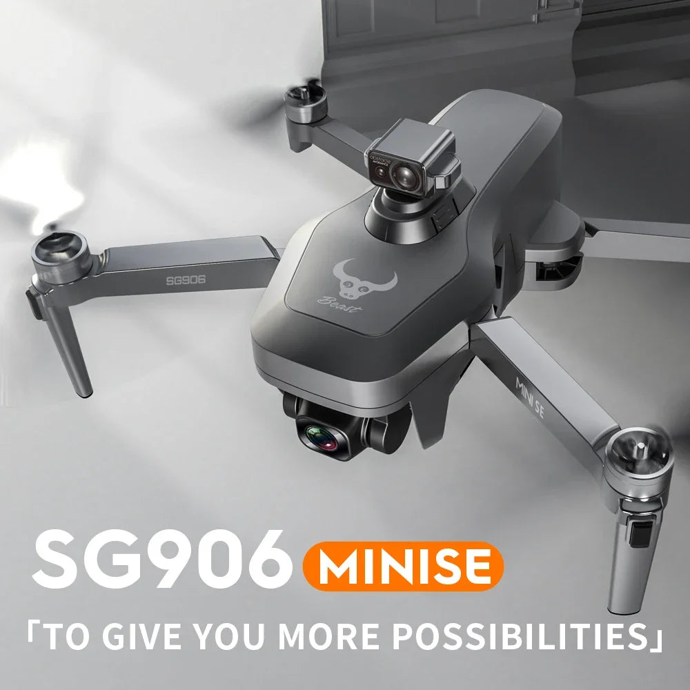 ZLL SG906 MINI SE RC Drone Obstacle Avoidance 4K HD Camera WIFI 5G GPS 3-Axis Brushless 1.2km Foldable RC SG906 Drone