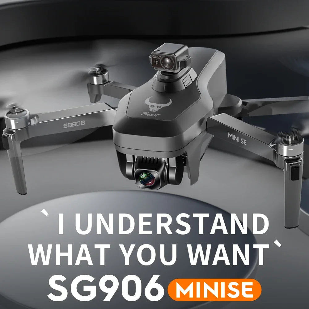 ZLL SG906 MINI SE RC Drone Obstacle Avoidance 4K HD Camera WIFI 5G GPS 3-Axis Brushless 1.2km Foldable RC SG906 Drone