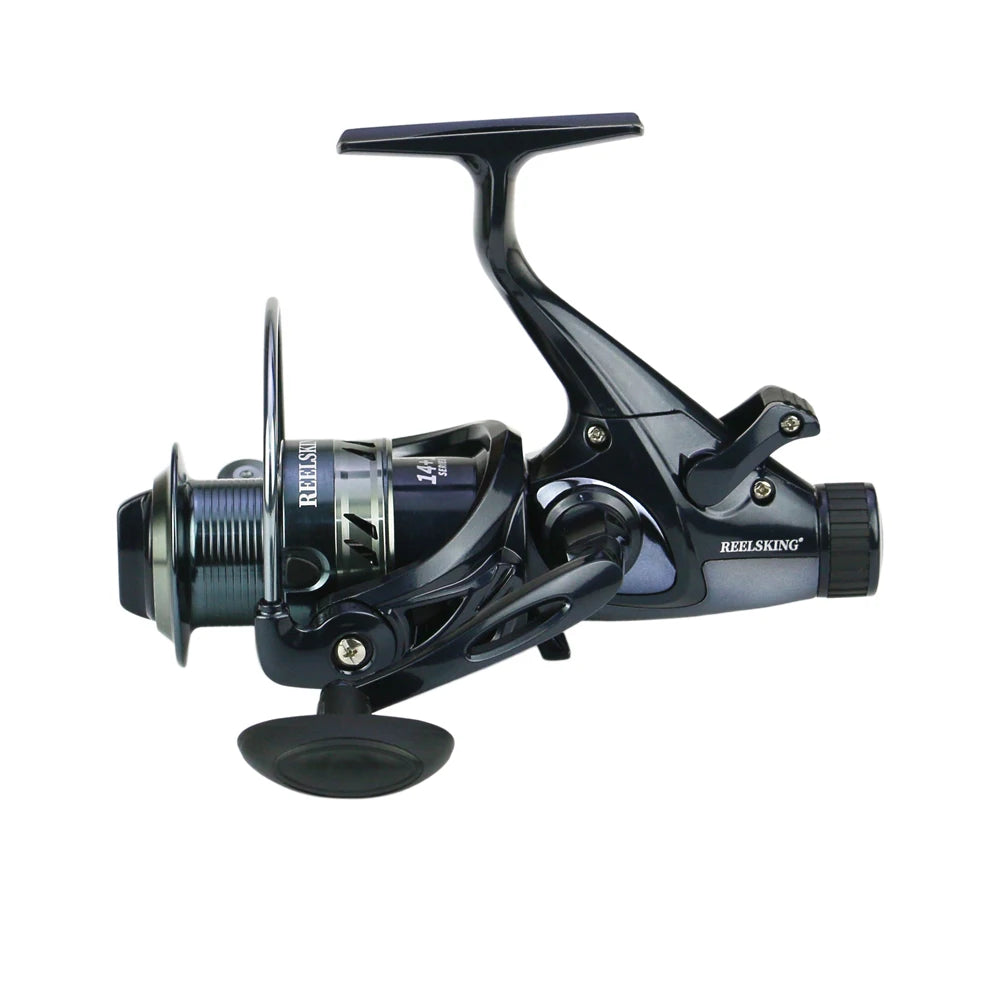 Max 8-25KG Drag 14+1 BB Carp Front Rear Double Brake Spinning Fishing Reel Metal Spool fishing tools fishing reel saltwater