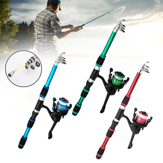 Telescopic Rock Fishing Rod 3.0M Spinning Fly Carp Feeder Carbon Fiber Mini Travel Ultra Light Fly Fishing Rod Pesca