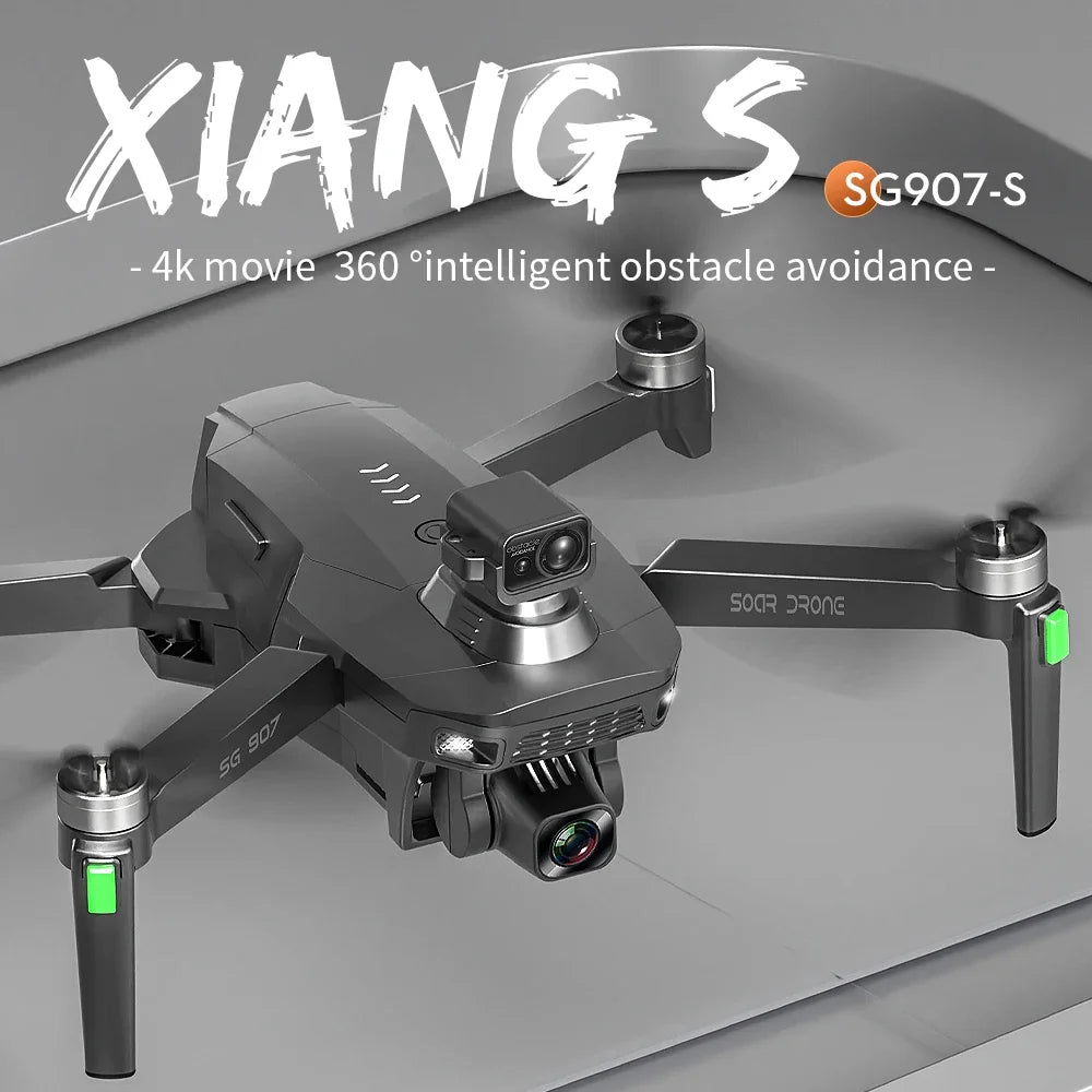 SG907-S GPS 4K professional RC quadcopter drone with Camera HD 4K 1080P 5G WiFi FPV copter Foldable pro Drones SG907 S