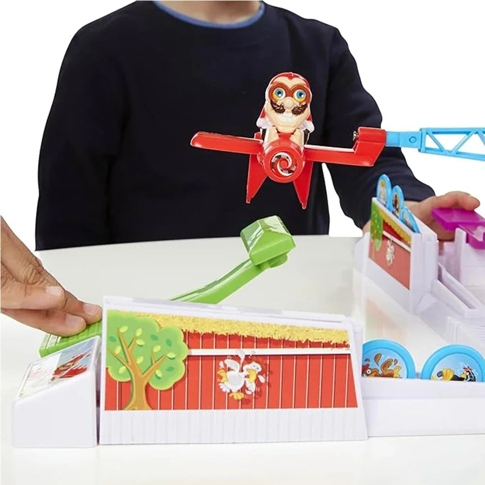 Looping Louie Spinning Plane Chicken Stealing Game Parent Child Interaction Battle Puzzle Board Game Party Children's Toys