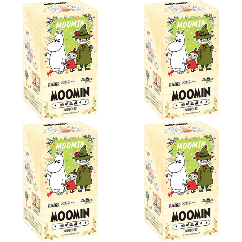 Card Fun New Genuine Moomin Card Time Letter Figure SEC Cards Finnish Classics Peripheral Collection Cards Children's Toys Gifts