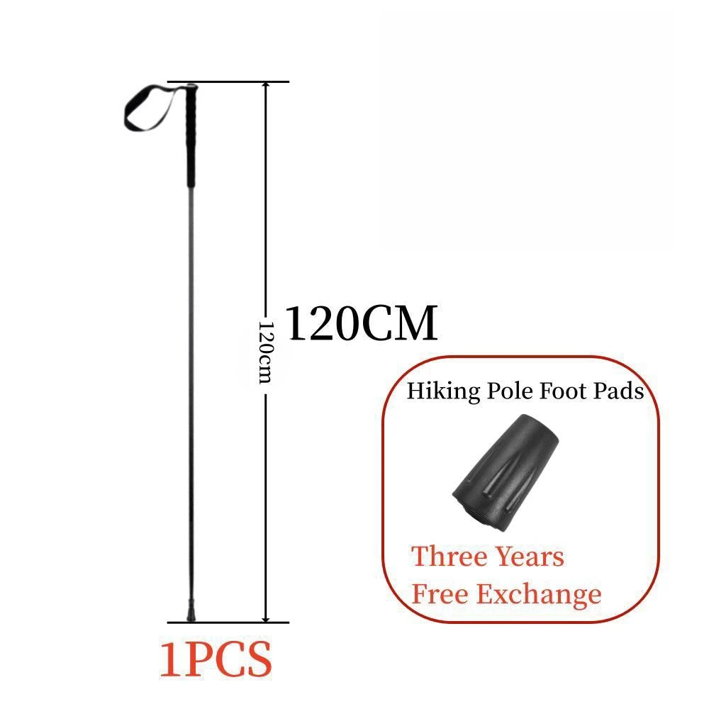 Ultra Light 115G Trekking Pole Carbon Folding Hiking Stick Collapsible Hiking Poles Trekking Stick Walking Poles Walk