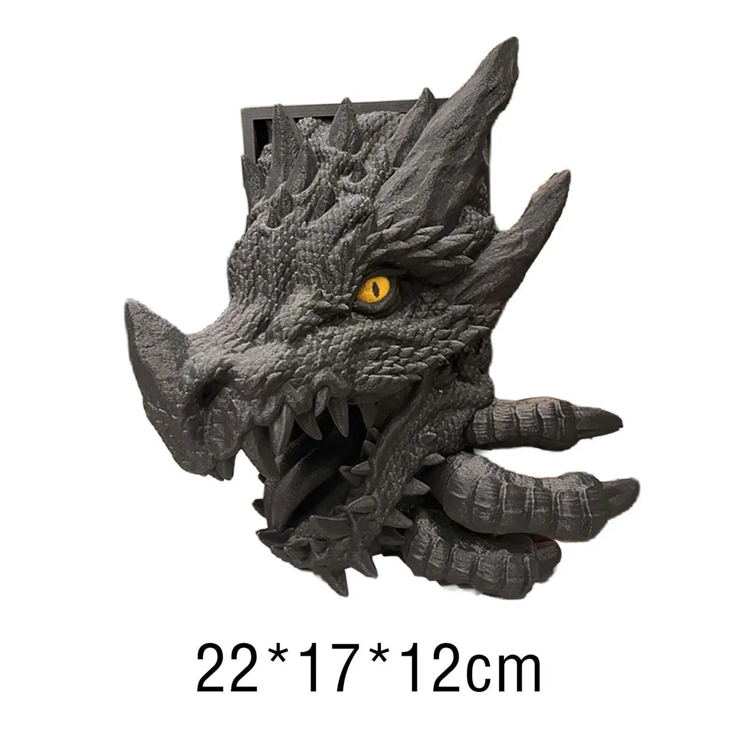 Dragon Statue Sculpture Bookend Book Support for Entrance Bar Living Room