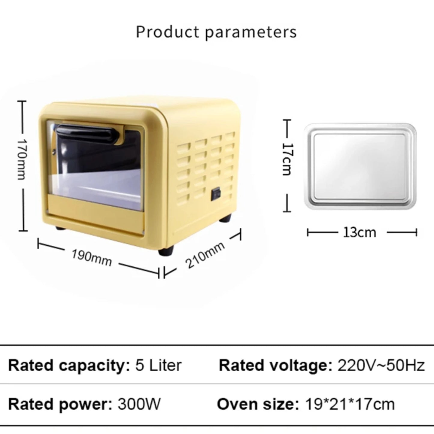 Multifunction Mini  Pizza Crepe Bakery Roast Oven Grill Breakfast Machine Cookies Cake Bread Maker Baking Toaster