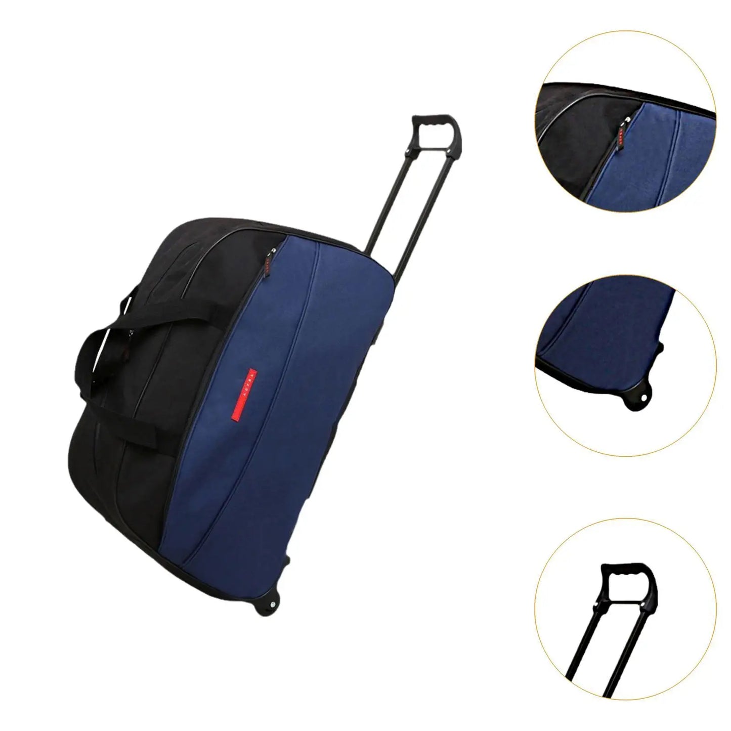 Rolling Duffel Bag Handbag Foldable Suitcase for Women Men Luggage Bag Business Trip Beach Outdoor for Sports Traveling Beach