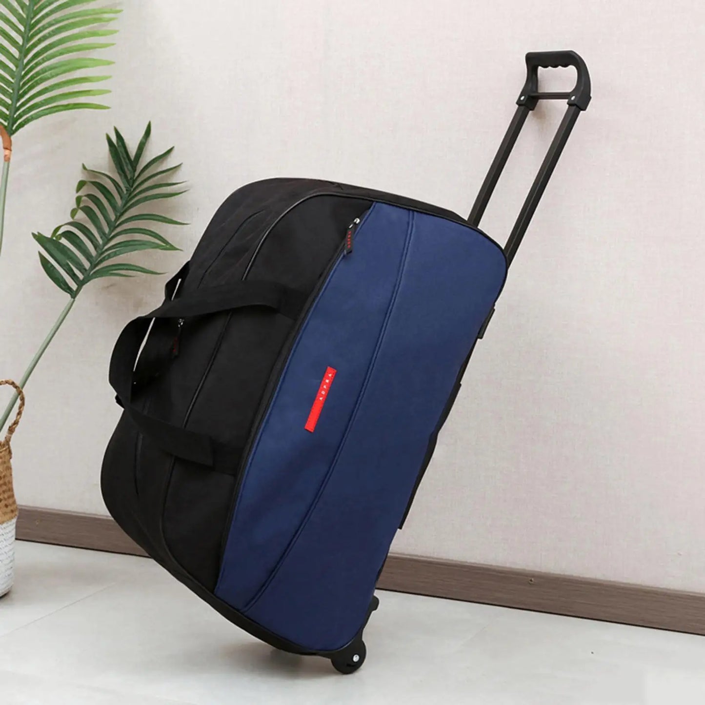 Rolling Duffel Bag Handbag Foldable Suitcase for Women Men Luggage Bag Business Trip Beach Outdoor for Sports Traveling Beach