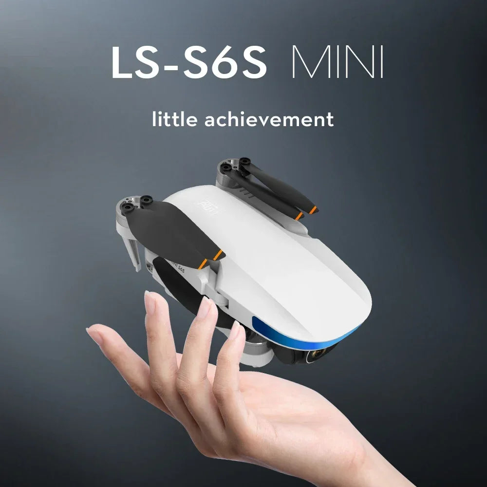 LSRC-S6S MINI GPS 5G WIFI FPV With 4K HD Camera 25mins Flight Time Brushless Foldable RC Drone Quadcopter S6S Dron