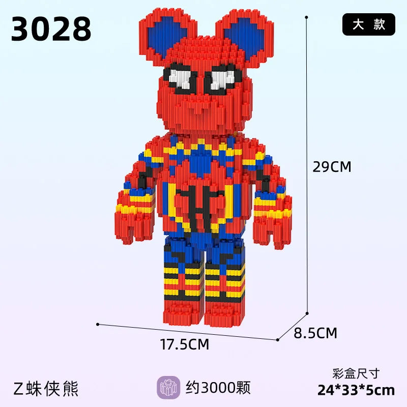 Splicing and connecting small particles of building blocks wholesale adult puzzle children's toys, street stalls, night markets