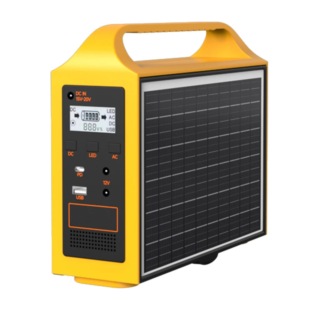 Portable Solar Power Station 24000mAh 20W Solar Power Storage Generator System Mobile Power Supply for Outdoors Travel RV Camper