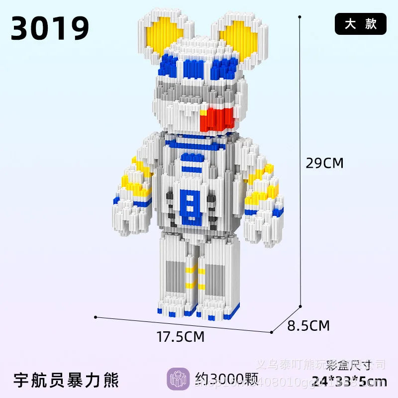 Splicing and connecting small particles of building blocks wholesale adult puzzle children's toys, street stalls, night markets