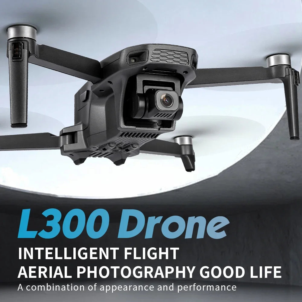 LYZRC L300 Drone 4K GPS Dron With Camera Brushless Motor 5G FPV Quadcopter 1.2km 25min 1xBattery Version