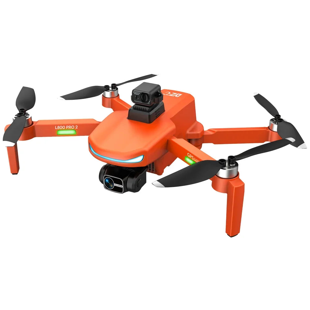 LYZRC L800 PRO2 5G Wifi GPS Drone 4K Camera 3-axis Gimbal Small Quadcopter Aircraft Dron with Obstacle Avoidance