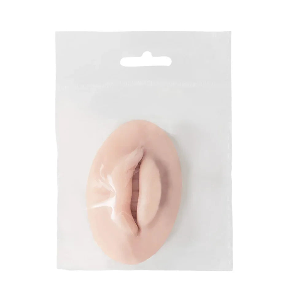 1pcs Microblading Reusable 5D Silicone Practice Lips Skin European Solid Lip Block For PMU Beginner Training Tattoo Makeup Tools