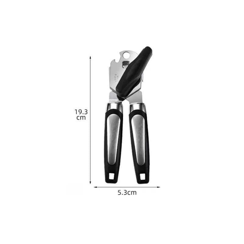 Multifunctional Stainless Steel Can Opener Three-in-one Powerful Canning Knife Durable Easy To Use Kitchen Tool Accessory