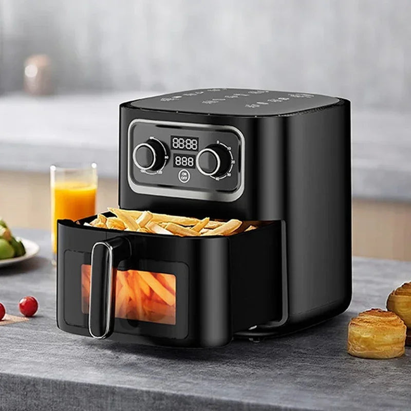 for 10L air fryer suppliers electric digital wholesale aerogrill home fryer cooker frying pan machine square