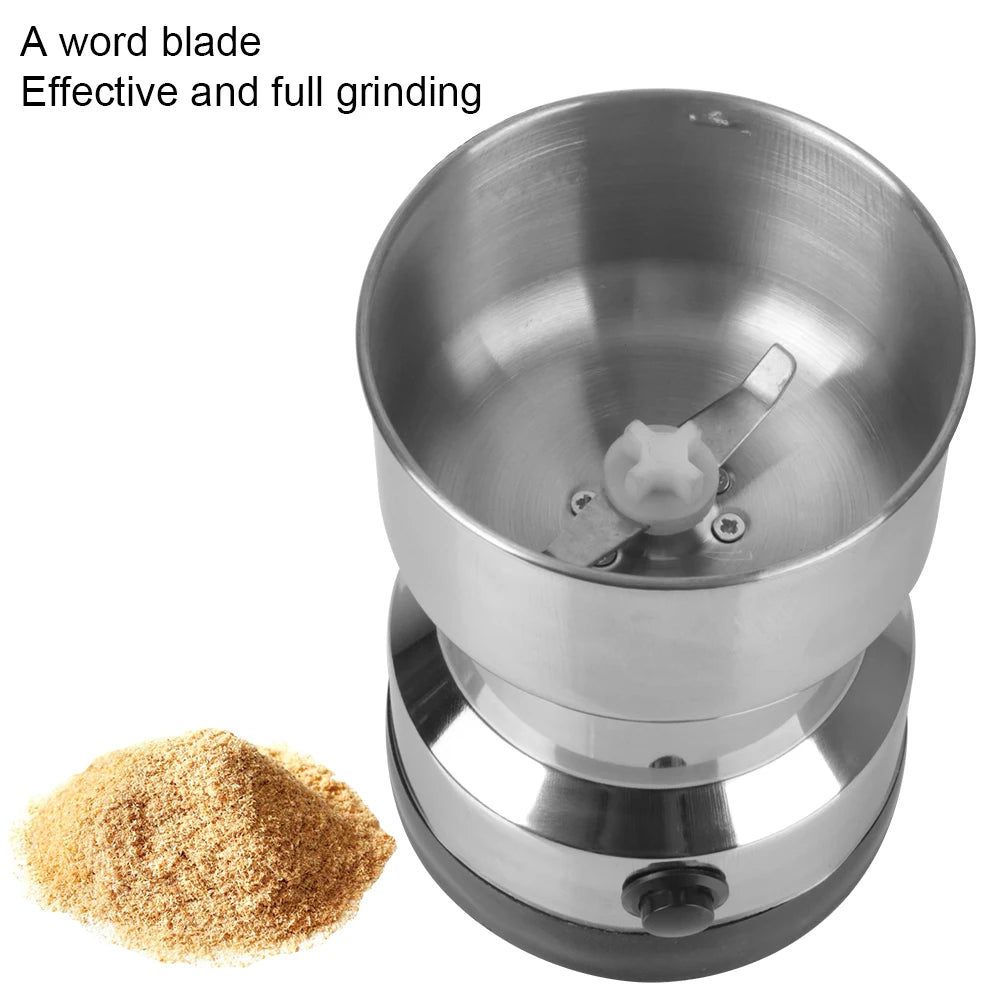 Grains Grinder Machine Nuts B eans Spices Blender Kitchen Multifunctional Coffe Chopper Blades Electric Coffee Grinder for home