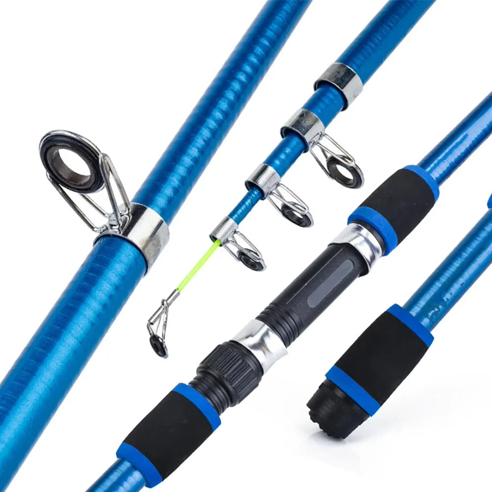 Telescopic Rock Fishing Rod 3.0M Spinning Fly Carp Feeder Carbon Fiber Mini Travel Ultra Light Fly Fishing Rod Pesca