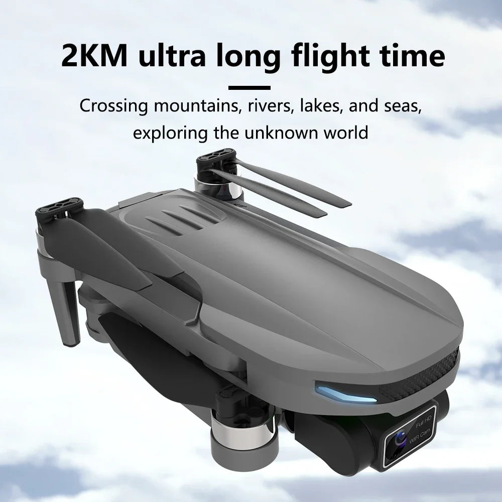 W6 smart GPS tracking drone long flight time Camera HD 4K Anti-Shake Gimbal GPS professional New AI chip 360 degree surround