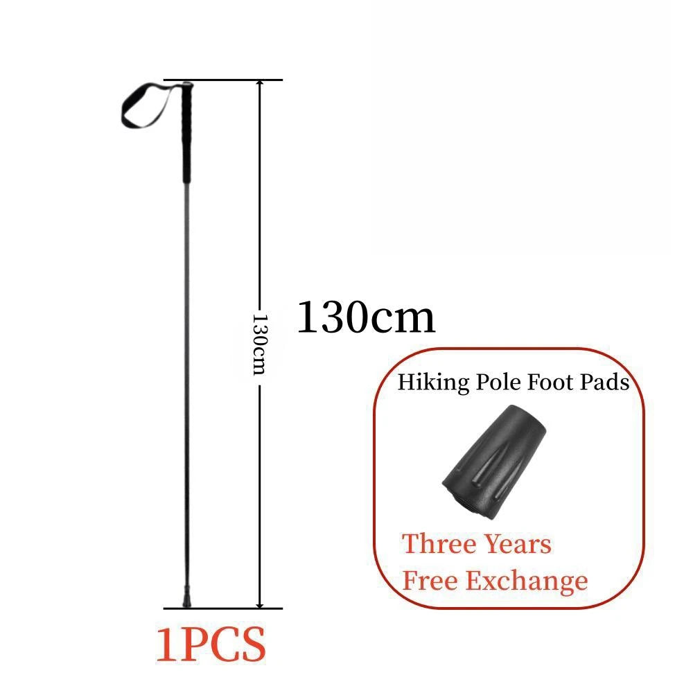 Ultra Light  Trekking Pole Carbon Folding Hiking Stick Collapsible Hiking Poles 115G Trekking Stick Walking Poles Walk