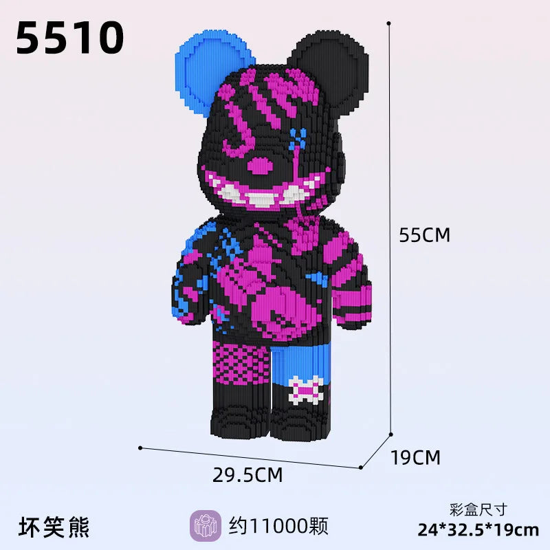 Splicing and connecting small particles of building blocks wholesale adult puzzle children's toys, street stalls, night markets