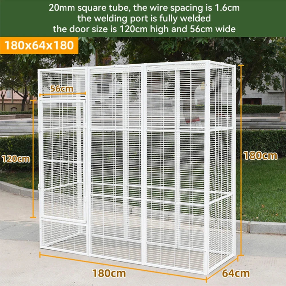 Pet supplier wholesale large indoor pet cage cat enclosure luxury outdoor cat cage pet house dog house animal cage kennel sale